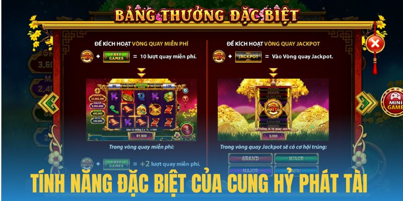 Trò chơi hot với nhiều tính năng đặc biệt